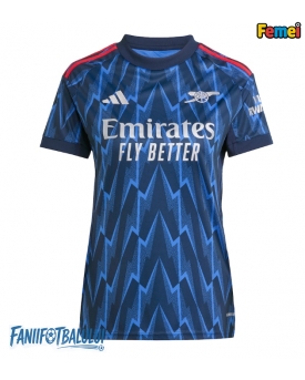 Arsenal Tricou Fotbal Replică 2025-26 Femei Deplasare